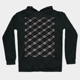 Checkered black pattern Hoodie